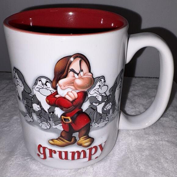 Disney Parks Walt Disney World 3D Grumpy Mug Snow White Seven Dwarfs - Picture 1 of 5